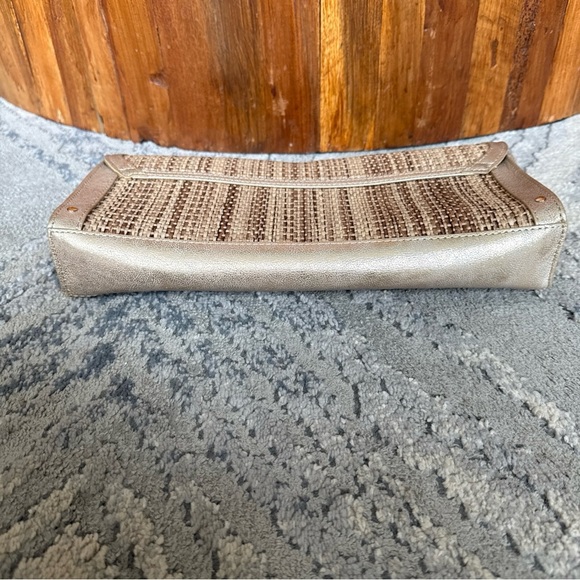 Elaine Turner Clutch Envelope Chain Strap Kisslock Handbag Shoulder Bag - Picture 7 of 10